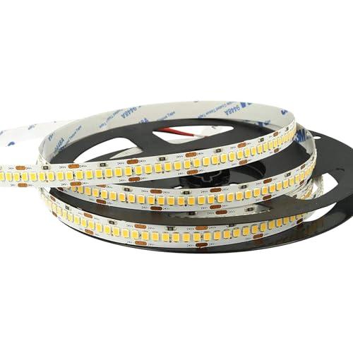 Planetitaly Striscia 1190 LED 2835 strip adesiva 24V DIMMERABILE bobina LED 5 metri 90W alta resa luminosa 9900 lumen bassa consumo 18W/MT (4000K)