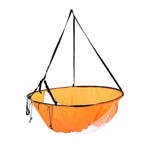 Mimdixy Pagaia a per Vela, Vela a per Kayak Pieghevole Portatile, Pagaia a Speciale ad Alta Trasparenza Accessori Ricreativi all'Aperto per Gommoni in Canoa Kayak