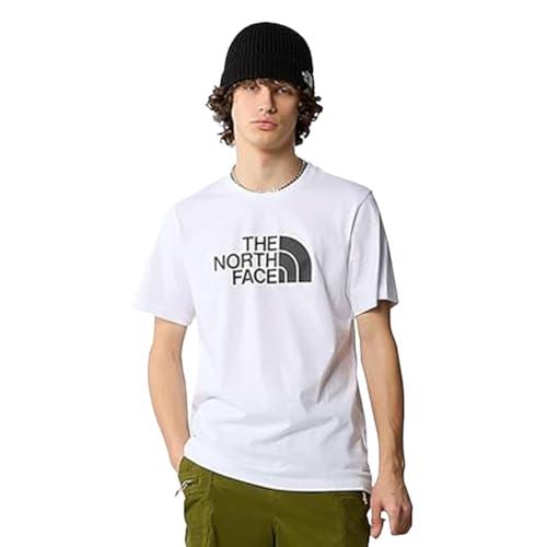 The North Face NF0A8A6CFN41 Men’s S/S Easy Tee T-Shirt Uomo TNF White Taglia XXL