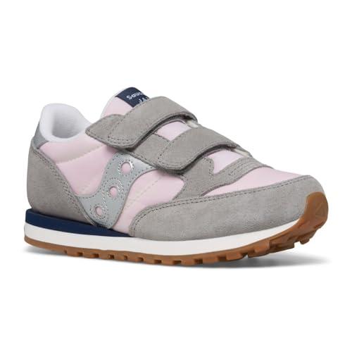 Saucony Originals Jazz Double HL, Scarpe da Ginnastica, Blush/Grey/Silver, 43 EU