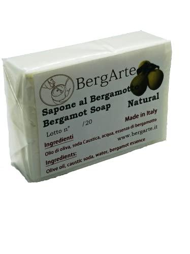 sapone solido naturale all' olio di oliva e bergamotto 100g