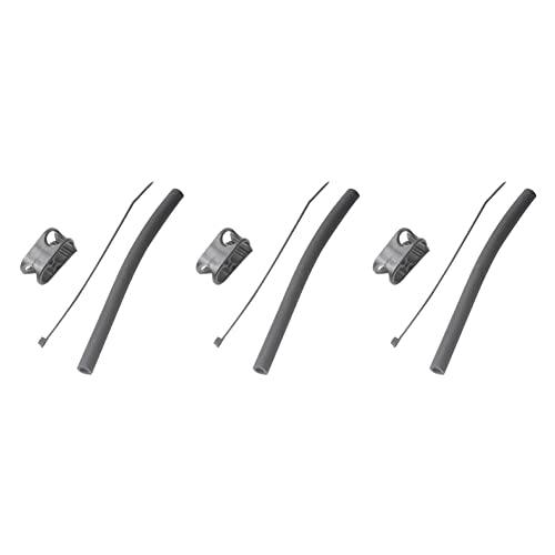 CRAKES 3 pezzi di ricambio in nylon durevole Kiteboard Kitesurf valvola della pompa morsetto del tubo kit