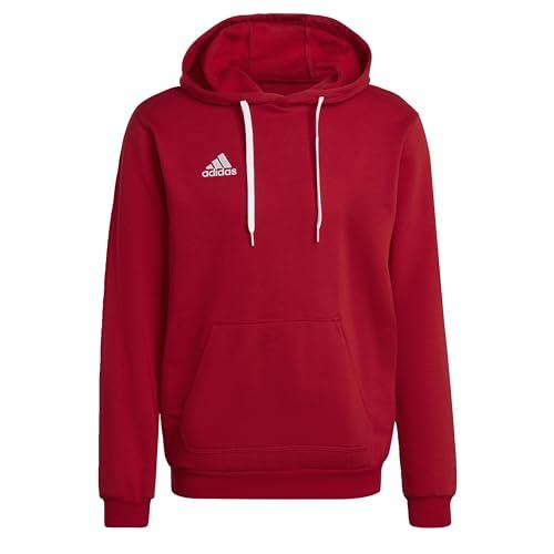 adidas Uomo Entrada 22 Sweat Hoodie, Team Power Red 2, L
