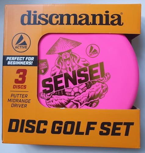 Discmania Disc Golf principianti principianti Set Active 3 dischi Putter Midrange Driver