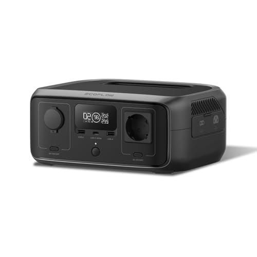 ECOFLOW Centrale elettrica portatile RIVER 3, batteria LFP da 245 Wh, uscita max 600 W, UPS <20 ms, il prodotto è inutilizzato, solo una parte dell'imballaggio è difettosa-Ricondizionato