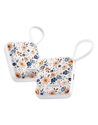 OCOOPA UT5 Nano Scaldamani Elettrico Confezione da due, Tre Livelli di Riscaldamento, Scaldamani Ricaricabile Portatile Scalda mani Tascabili, Regali, Essenziali per il Freddo Invernale in Esterni