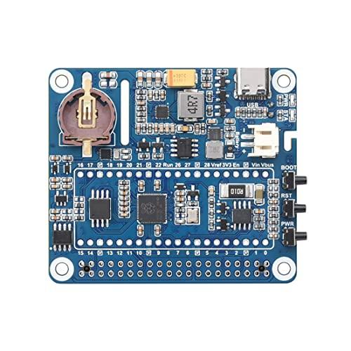 Power Management HAT for Raspberry Pi Series Board, Onboard RTC & Buck-Boost DC Chip, Supports Charging and Power Output at The Same Time