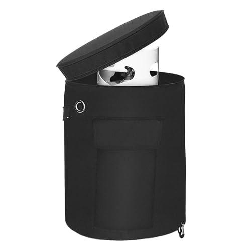Generico Archiviazione del Serbatoio di propano - L 33x66cm / 12.99x25.98in Cover del Cilindro Impermeabile | per Le Forniture per Cucinare per Campeggio in da Alpinismo Barbecue per Famiglie