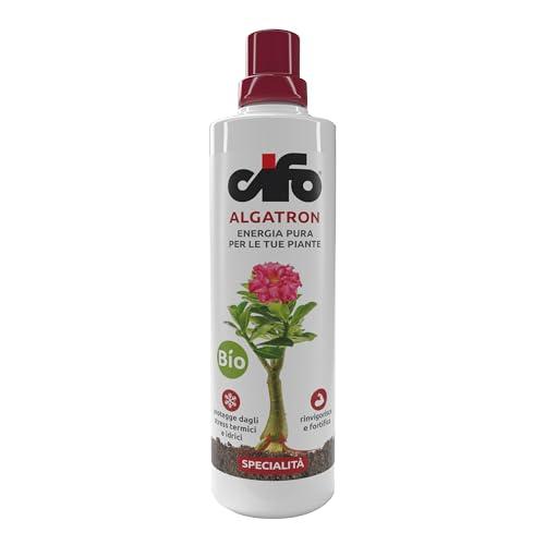CIFO Algatron - Biostimolante Naturale per Piante a Base di Alghe Marine Brune, Potenzia la Crescita e le Difese Naturali delle Piante, Consentito in Agricoltura Biologica, Made in Italy, 500 ml