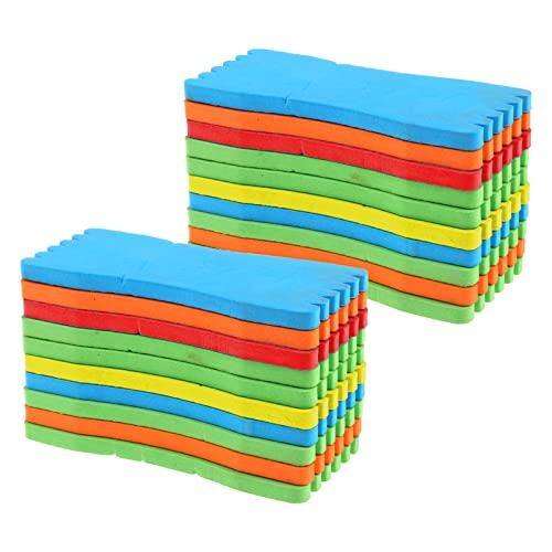 Helweet Schiuma Pesca Bordo, Schede di Avvolgimento in Schiuma, Linea Avvolgimento per Pesca in Schiuma, Avvolgitori per Pesca in Schiuma, Avvolgitori per Lenza da Pesca per Tenere la Lenza, 20 Pezzi