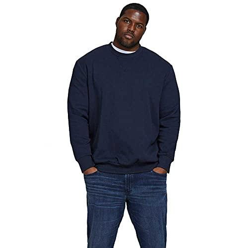 FELPE Uomo JACK&JONES 12182567 BASIC CREW NAVY BLAZER