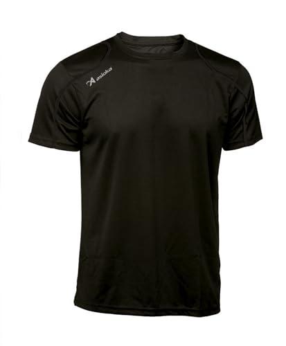 Asioka Maglietta Tecnica da Uomo a Maniche Corte Mesh | Abbigliamento Sportivo Estivo Traspirante e ad Asciugatura Rapida | Ideale per Palestra, Allenamento, Tempo Libero e Fitness