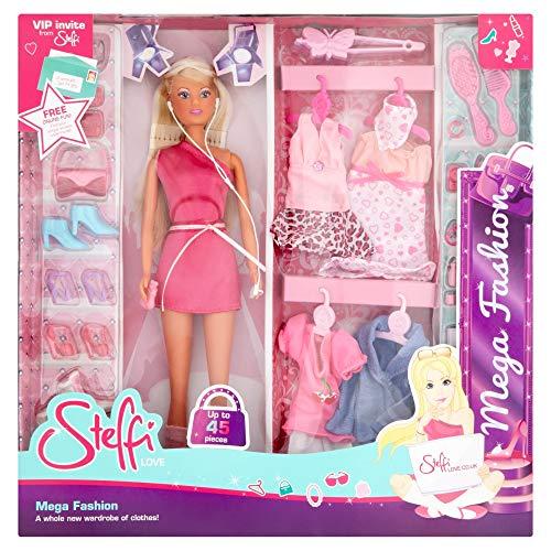 Simba - Steffi Love Mega Fashion 45 Accessori Inclusi, 3 Anni, 105736015