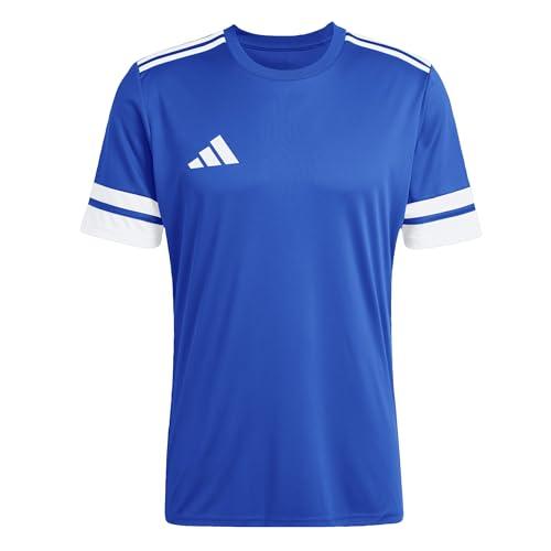 adidas Uomo SQUADRA25 Jersey Short Sleeve, Royal Blue/White, M