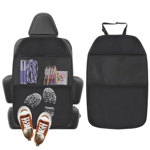 AiQInu Protezione, Impermeabile Antisporco Organizer Sedile Auto per Bambini Cani Gatti(Nero)