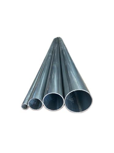 Tubo Tondo ferro ZINCATO LUNGO 1,5 METRI varie sezioni (Confezione 2 barre d30x1,5x1500 mm)
