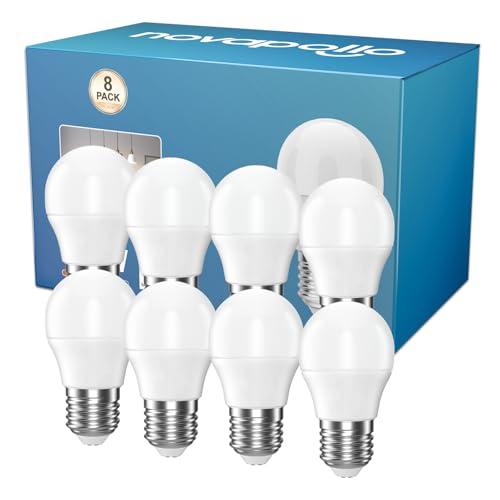 Lampadine LED E27 Novapollo Non Dimmerabili, 4.2W (Eq.40W), Luce Calda 2700K, 470Lm, 15000h - Ideali Camera da Letto/Soggiorno (3)
