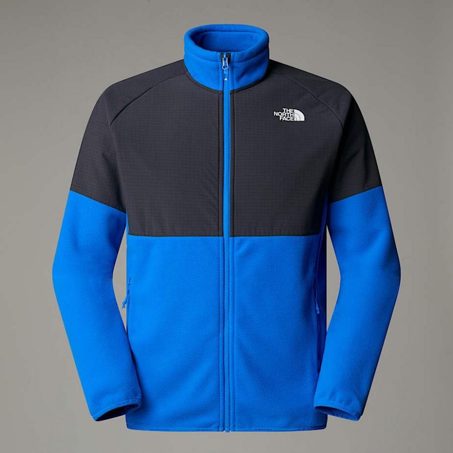 THE NORTH FACE NF0A89JGAEO M GLACIER HEAVYWEIGHT FULL ZIP Giacca Uomo Deep Nori/Asphalt Grey/Taglia XL