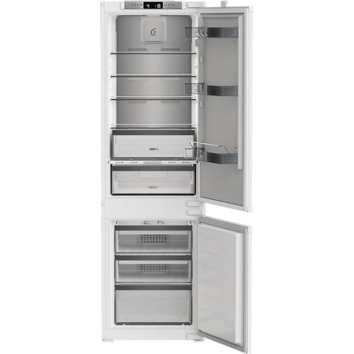 Whirlpool WHKN 3253 B4E Frigorifero combinato a incasso, Total No Frost ventilato, 55 cm, Classe E, Bianco, 38 db, h 178cm