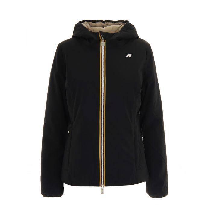 K-Way Giubbino Lily ST Warm Double nero/beige cashmere KWAY K6128TW-BC9 TG 5 XL