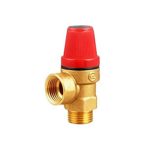 Valvola di sicurezza Valvola di sfiato in ottone valvola di riduzione della pressione per acqua, olio, gas non corrosivo non infiammabile (maschio 3/4