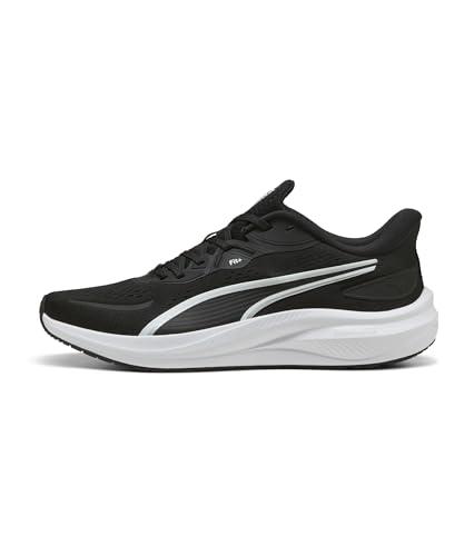 Puma Skyrocket Lite - Sneaker Unisex per Adulti, 2 Nero Bianco Argento, 42.5 EU