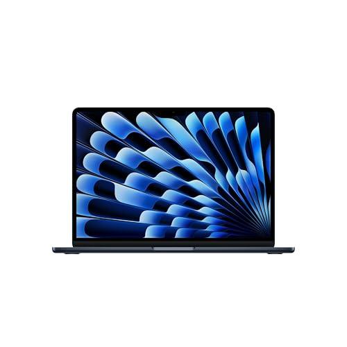 Apple MacBook Air 13'' con chip M5: progettato per l’AI, display Liquid Retina da 13,6'', 24GB di memoria unificata, 1 TB di archiviazione SSD, 10 CPU, 10 GPU, Wi Fi 7 – Mezzanotte