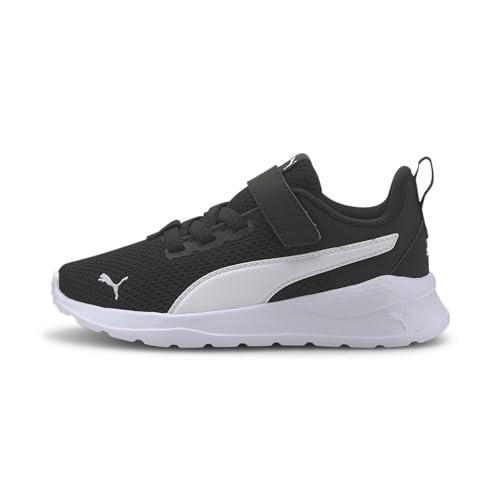PUMA Anzarun Lite AC PS, Sneaker Unisex - Bambini e Ragazzi, Black White, 33 EU