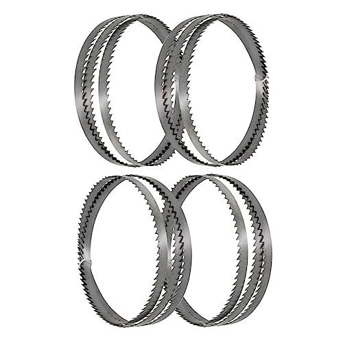 Sankuai Set di 4 Lame per Sega A Nastro SK5, 1400mm (Lunghezza) x 10mm(Larghezza) x 0,5mm(Spessore) per Sega A Nastro 8