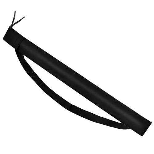AWAVM Custodia per Stecca da Biliardo, Morbida, Nera, 10 x 90 cm