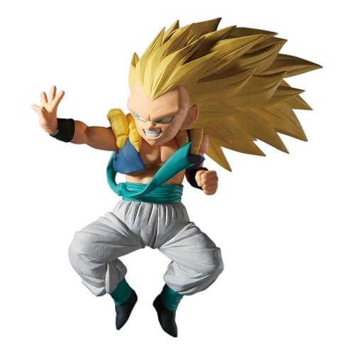 Banpresto Gotenks Super Saiyan 3, Vs Majin Buu, Dragon Ball Z, Match Makers, 11 cm, BP28822P multicolore, statuetta da collezione, ideale per i fan degli anime