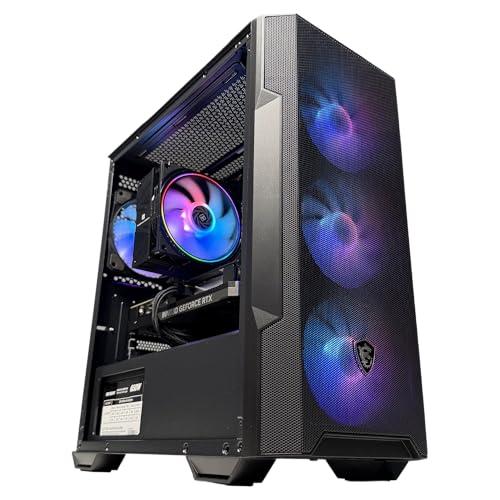 Golook PC Gaming Tokyo 3.0 - Ryzen 5 5600X / 32GB RAM / 1TB NVME M.2 / RTX 5060 8GB / B550M / 5 Ventole Raffreddamento - Computer Fisso