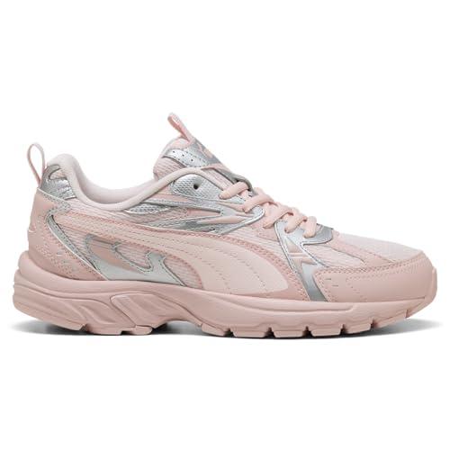 PUMA Milenio Tech, Scarpe da Ginnastica Unisex-Adulto, Mauve Mist Jasmine Flower Silver, 43 EU