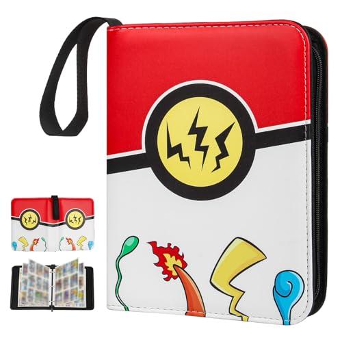 VIBINHO Album Porta Carte, 900 Tasche Album Carte Collezionabili, 50 Pagine Album di Carte da Collezione, PU Libro Porta Carte Impermeabile