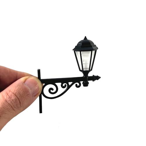 Lampione da parete per presepi e diorami con microlampada 12V - DL153