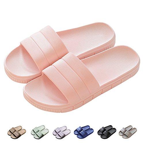 Harrms Ciabatte da mare Uomo & Donna & Coppia, fascetta larga, Pantofola Sandalo tipo ciabatta perfetto per l'estate, Rosa, EU 38/39 (250mm)