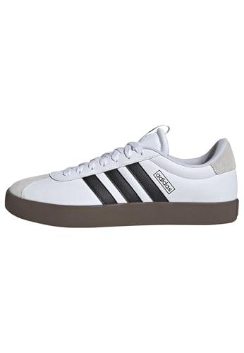 adidas Vl Court 3.0 Shoes, Scarpe da Ginnastica Uomo, Cloud White Core Black Grey One, 39 1/3 EU