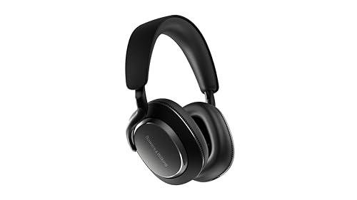 Bowers & Wilkins Px7 S3 Cuffie over-ear wireless con cancellazione del rumore, adattabili Qualcomm aptX™, ricarica rapida, 30 ore di riproduzione, 8 microfoni integrati - Nero antracite