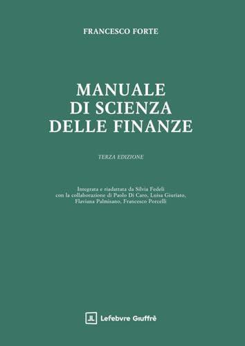 Manuale di scienze delle finanze