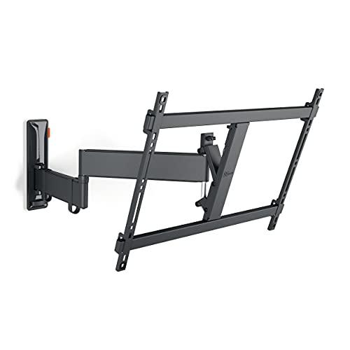 Vogel’s TVM 3645 Supporto TV girevole per televisori da 40-77 pollici, Max. 35 kg, Orientabile fino a 180°, Inclinazione, Staffa da parete per TV full-motion max. VESA 600x400