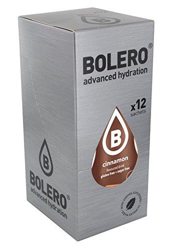 Bolero - Bevanda solubile, gusto: cannella, 12 bustine da 9 g