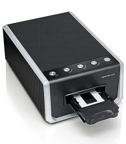 Plustek OpticFilm 135i - Scanner automatico per pellicole e diapositive, Batch converte diapositive da 35 mm e negativi per pellicole, 7200 dpi e polvere infrarossa