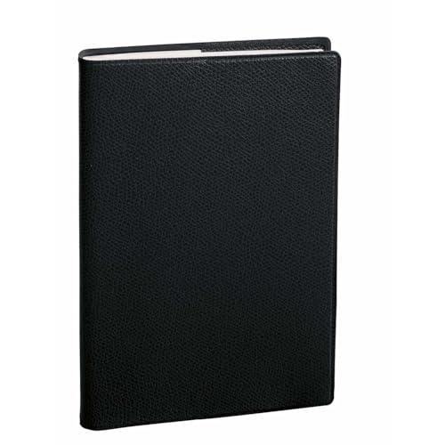 Quo Vadis Agenda TRINOTE Lingua italiana Anno 2026 Colore Nero Formato 18x24 cm Settimanale 13 Mesi Dicembre-Dicembre Carta Bianca con Rubrica Amovibile Copertina Amovibile in Plastica Impala