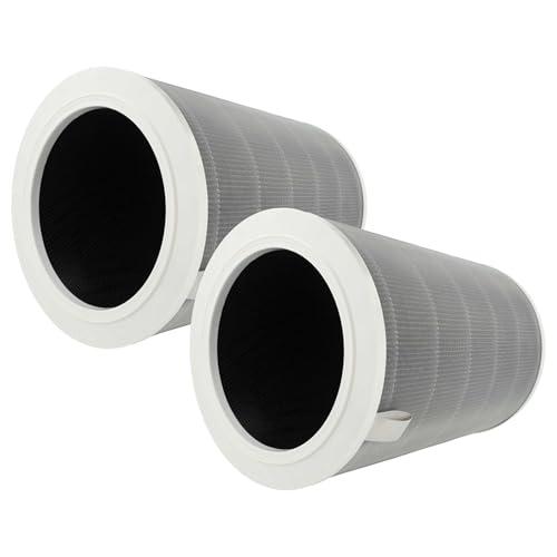 vhbw 2x filtro HEPA compatibile con Xiaomi Mi Air Purifier 2H, 2S, 3H, Pro, 2, 3, 2C, 3C purificatore d'aria - Filtro di ricambio