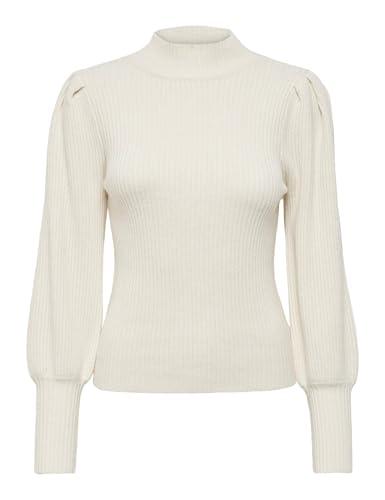 ONLY Maglione da Donna ONLKATIA, Bianco e Grigio, XL
