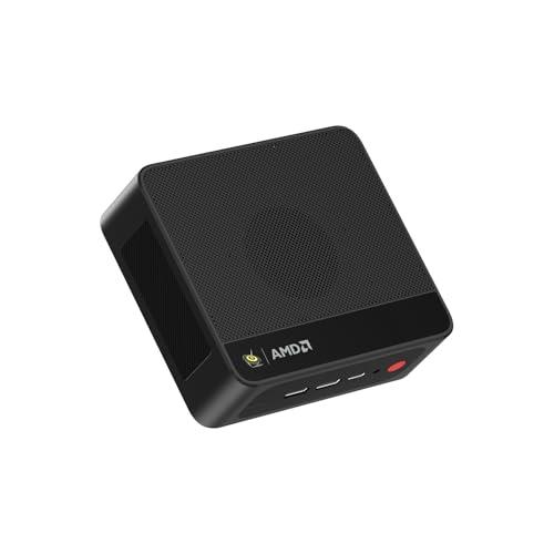 Beelink Mini PC SER5 MAX Mini Computer con AMD Ryzen 7 6800U (8C/16T, fino a 4,7 GHz), Grafica AMD Radeon, 24G(12G*2) LPDDR5, 500G M.2 PCIe SSD, Supporto BT 5.4/WiFi 6/2500 Mbps LAN/HDMI/DP/Type-C