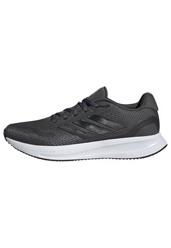 adidas Uomo Runfalcon 5 Running Shoes, Grey Six/Core Black/Cloud White, 44 EU
