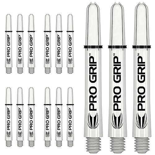 TARGET Darts 5 x Set di PRO Grip Shaft-15 Totale, Freccette Alberi Unisex, Bianco, Intermediate