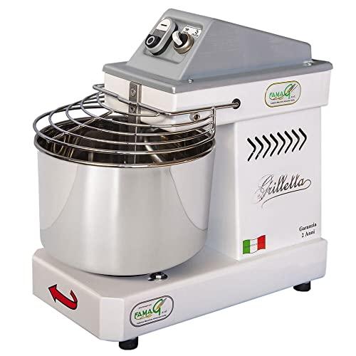 Impastatrice a Spirale Testa Fissa 5Kg 350W Famag Grilletta IM5/230 10 Velocità