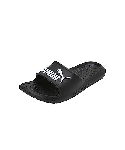 PUMA Unisex Divecat v2 Slide Sandal, Puma Black-Puma White, 46 EU